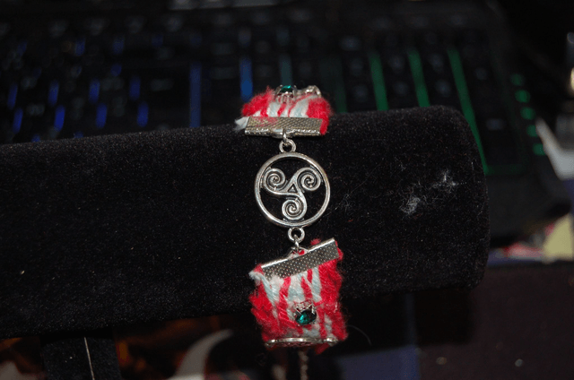 Bracelet Celtique Triskell – Bijou Ethnique Fait Main – Symbole Breton