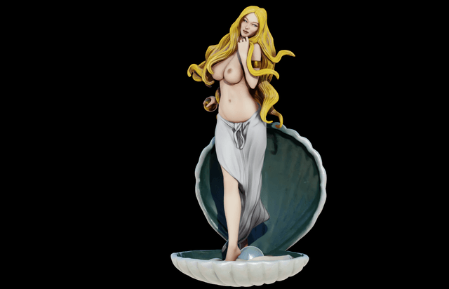 Figurine Déesse Aphrodite - Représentation Artistique de la Naissance