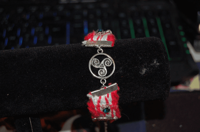 Bracelet Celtique Triskell – Bijou Ethnique Fait Main – Symbole Breton